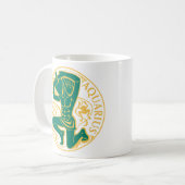Mug Signe Aquarius du Zodiaque (Devant gauche)