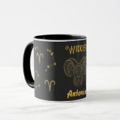 Mug Signe astrologique Widder - (Devant gauche)