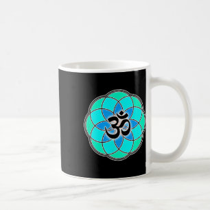 Mug Signe Aum Yoga Méditation Graine De Vie Fleur De L