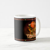 Mug Signe chinois gothique Poissons d'astrologie de (Devant droit)