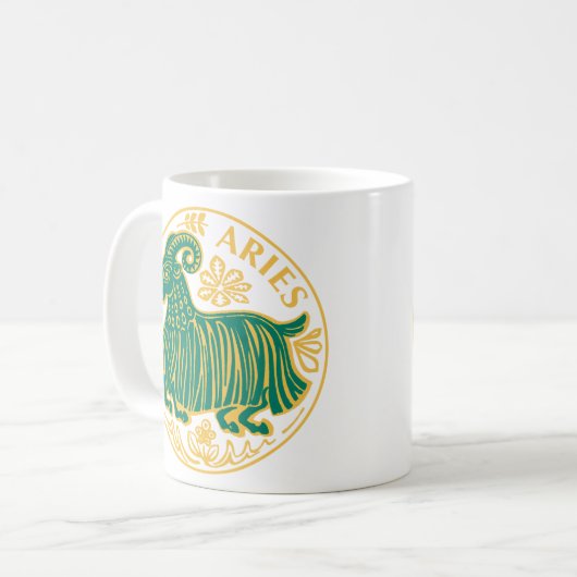 Mug Signe d'Aries du Zodiac (Devant gauche)