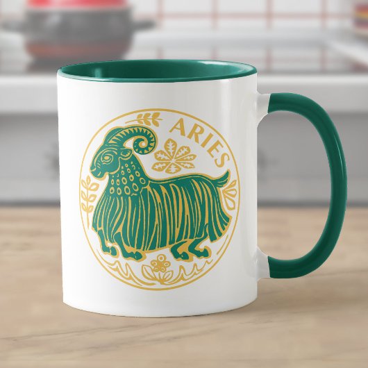 Mug Signe d'Aries du Zodiac