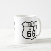 Mug Signe de cru de l'itinéraire 66 (Devant droit)