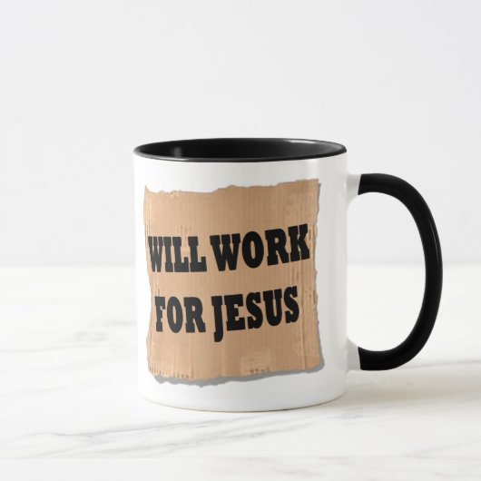 Mug Signe de Jésus (tasse) (Droite)