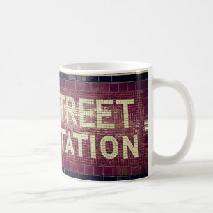 Mug SIGNE DE LA GARE DE NY Tile 34th Street New York