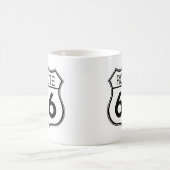 Mug Signe de l'itinéraire 66 (Centre)