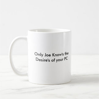 Mug Signe de magasin de M. Joe PC correct, seulement t