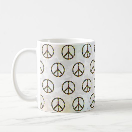 Mug Signe de paix (Gauche)