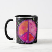 Mug Signe de paix de Valentine (Gauche)