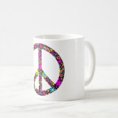 Mug SIGNE DE PAIX FLORALE super (Devant droit)