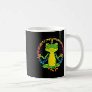 Mug Signe de Paix Yoga Grenouilles Cool Grenouille de