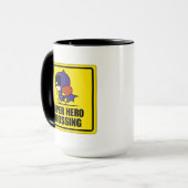 Mug SIGNE DE PASSAGE DU Super Héros Chibi Batwoman (Devant gauche)