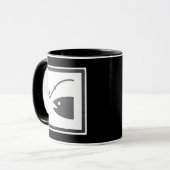 Mug Signe de pêche (Devant gauche)
