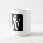 Mug Signe de randonnée (Devant gauche)