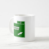 Mug ? Signe de sortie (Devant gauche)