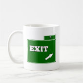 Mug ? Signe de sortie (Gauche)