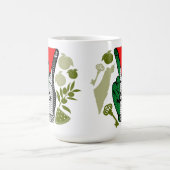 Mug Signe de victoire à la main Résistance Symbole Tri (Centre)