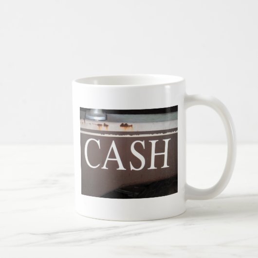 Mug SIGNE DE VOITURE Vintage Camion CASH (Droite)