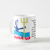 Mug Signe de zodiaque de Verseau (Devant gauche)