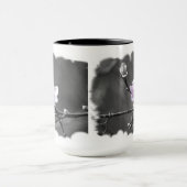 Mug Signe des fleurs de cerisier roses (Centre)