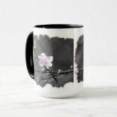 Mug Signe des fleurs de cerisier roses (Devant gauche)