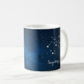 Mug Signe d'étoile de zodiaque de constellation de (Devant droit)