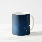 Mug Signe d'étoile de zodiaque de constellation de (Devant droit)