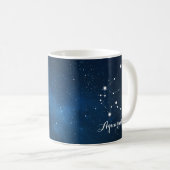 Mug Signe d'étoile de zodiaque de constellation de (Devant droit)