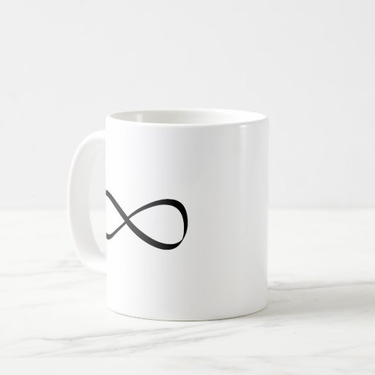 Mug Signe d'infini (Devant gauche)