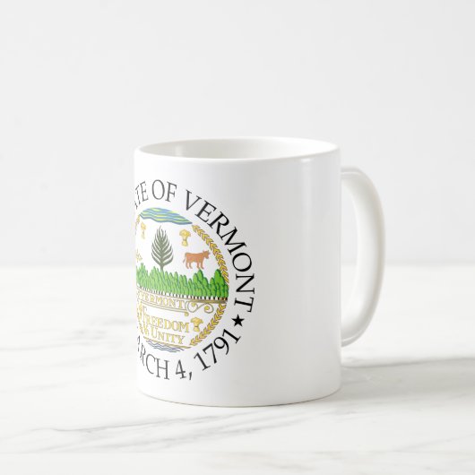Mug signe du Vermont (Devant droit)