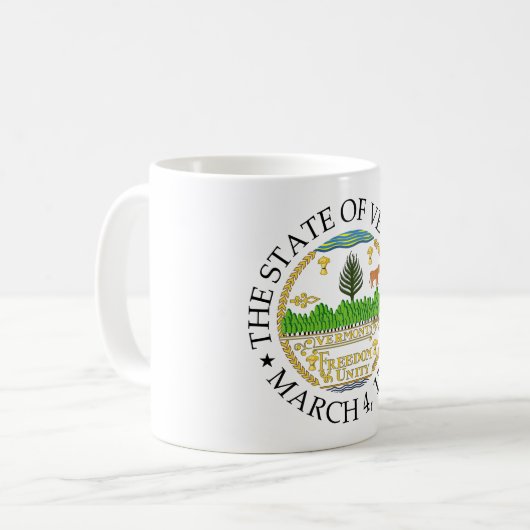 Mug signe du Vermont (Devant gauche)