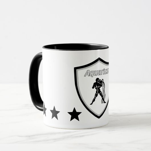 Mug signe du Verseau (Devant gauche)