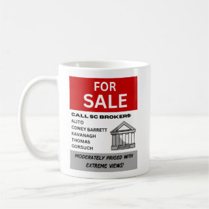 Mug Signe du vote de la Cour suprême pour la vente