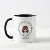 Mug Signe du zodiaque Balance Kawaii Mignon (Gauche)