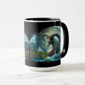 Mug Signe du zodiaque Capricorne (Devant droit)