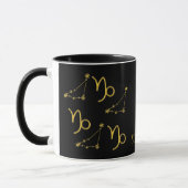 Mug Signe du zodiaque Capricorne, or - (Gauche)