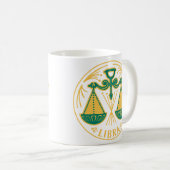 Mug Signe du zodiaque de la Balance (Devant droit)