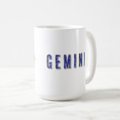 Mug Signe du zodiaque Gémeaux (Devant droit)