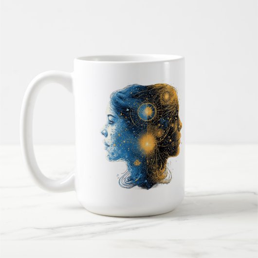 Mug Signe du zodiaque Gémeaux (Gauche)