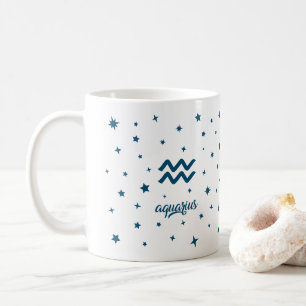 Mug Signe du zodiaque Verseau Astrologie Anniversaire 