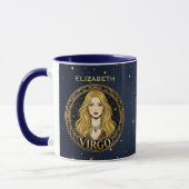 Mug Signe du zodiaque Vierge Vierge (Gauche)
