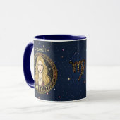 Mug Signe du zodiaque Vierge Vierge (Devant gauche)