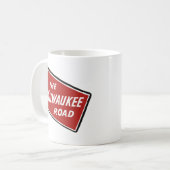 Mug Signe ferroviaire 2 de route de Milwaukee (Devant gauche)