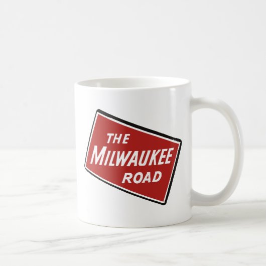 Mug Signe ferroviaire 2 de route de Milwaukee (Droite)