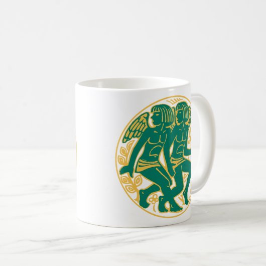 Mug Signe Gemini du Zodiac (Devant droit)