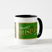 Mug Signe irlandais personnalisé de Pub (Devant droit)