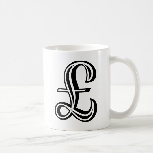 Mug Signe Livre - Noir (Droite)