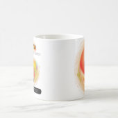 Mug Signe moderne Zodiac Leo Citation | Élément incend (Centre)