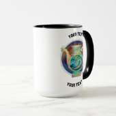 Mug SIGNE PERSONNALISÉ Aquarius ZODIAC (Devant droit)