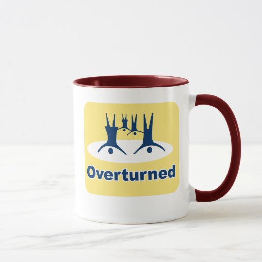 MUG SIGNE RETOURNÉ DE L'APPUI VERTICAL 8 (Droite)